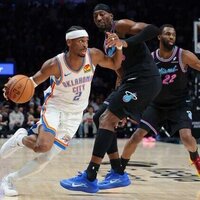Heat use late Andrew Wiggins 3 to beat Thunder