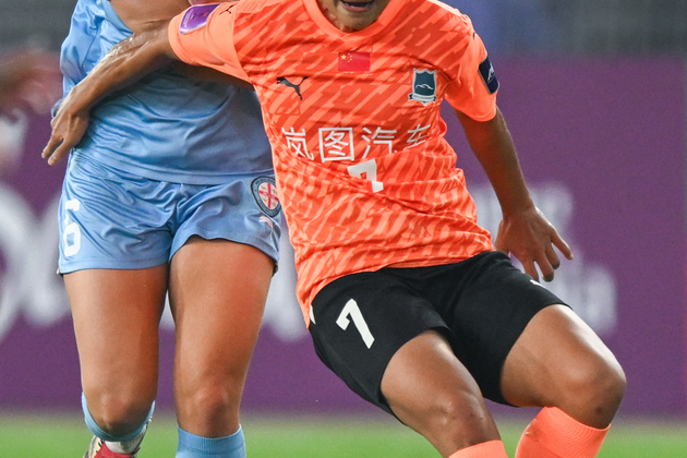 (SP)CHINA-WUHAN-FOOTBALL-AFC WOMEN'S CHAMPIONS LEAGUE-FINAL (CN)