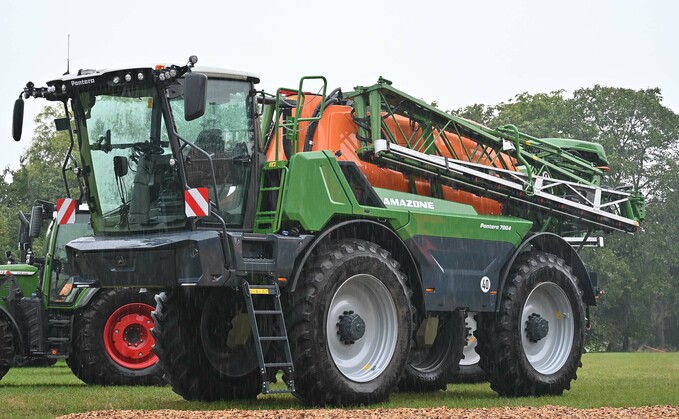 The new Amazone Pantera has an increased tank capacity of 7,000 litres.