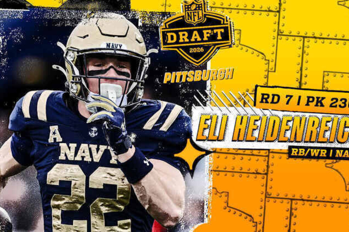 Steelers select Heidenreich in seventh round