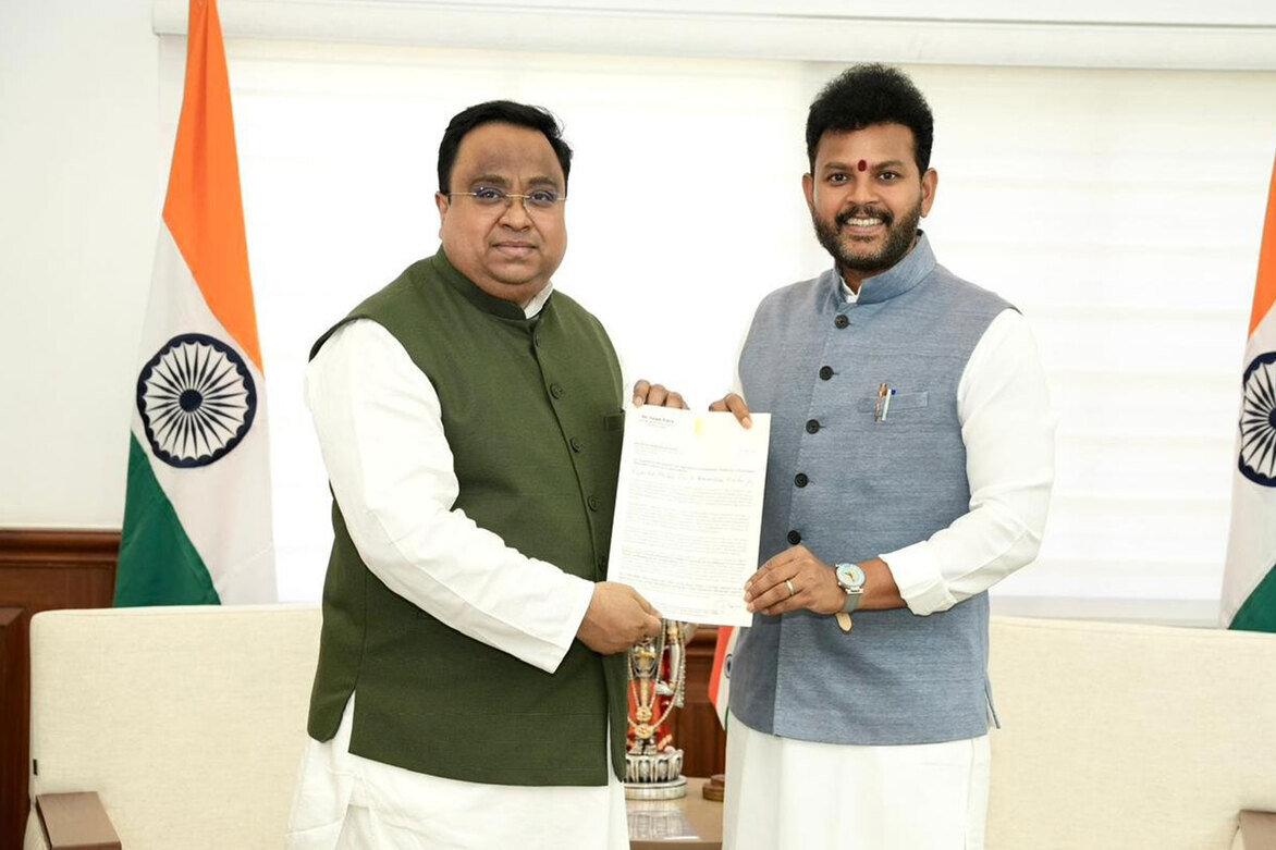 BJD MP Sasmit Patra demands upgradation of Rangeilunda airstrip to 'Brahmapur Airport'