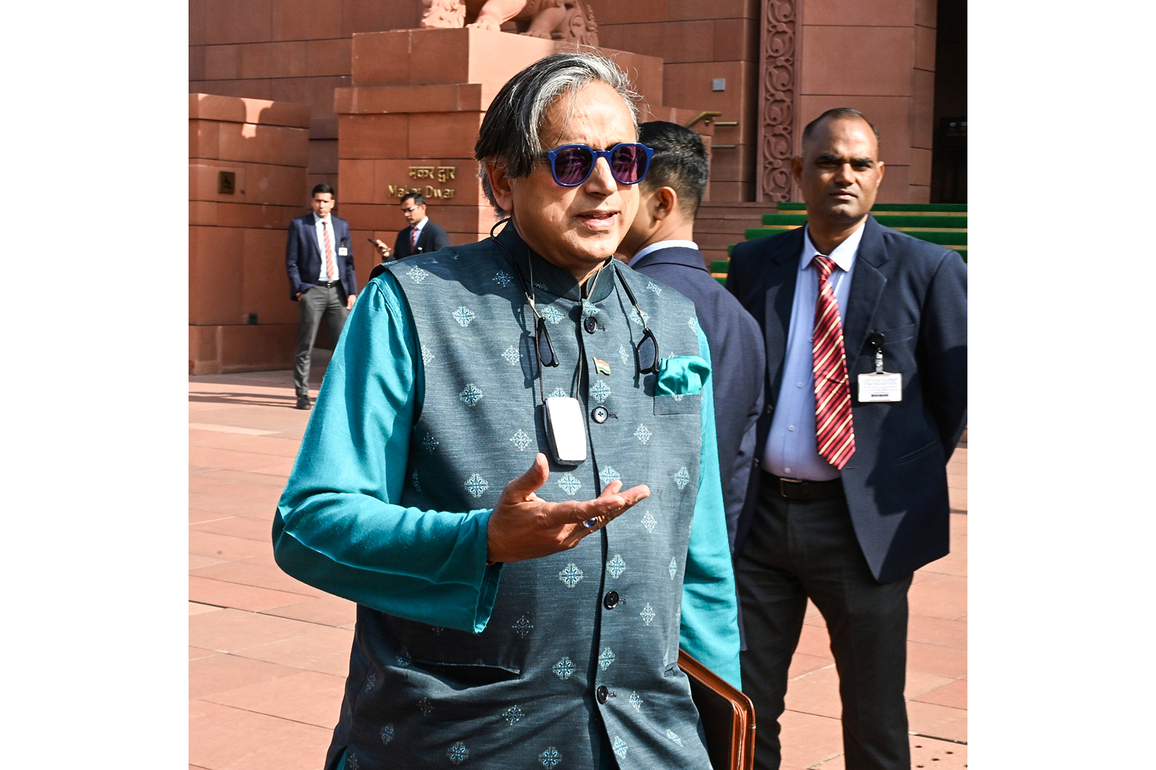Shashi Tharoor skips Congress MPs meet , sources say party was informed of absence