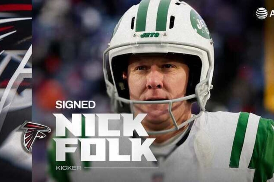 Atlanta Falcons sign kicker Nick Folk