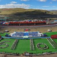 InXizang | Traditional horse racing festival kicks off at Xizang's Nagqu festival