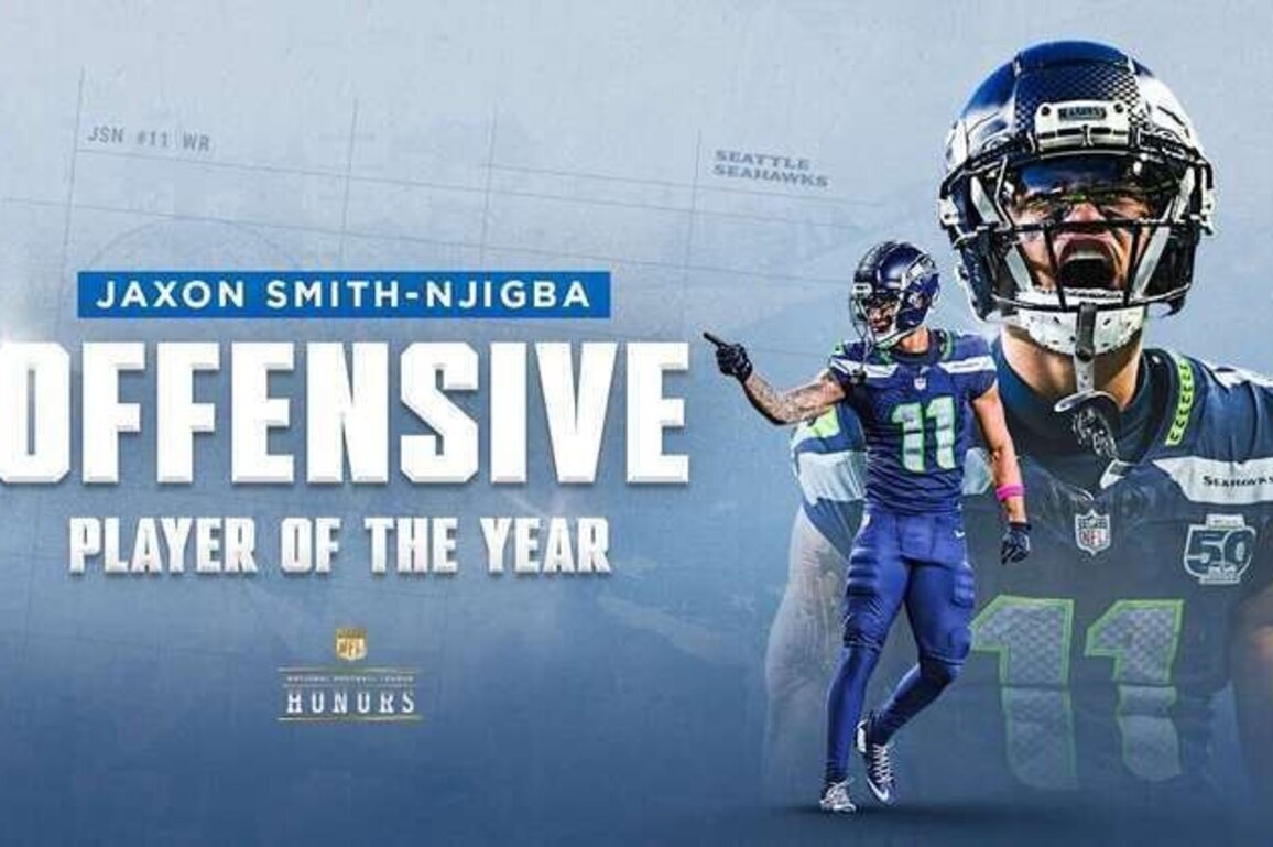 Jaxon Smith-Njigba Wins AP Offensive Player Of The Year