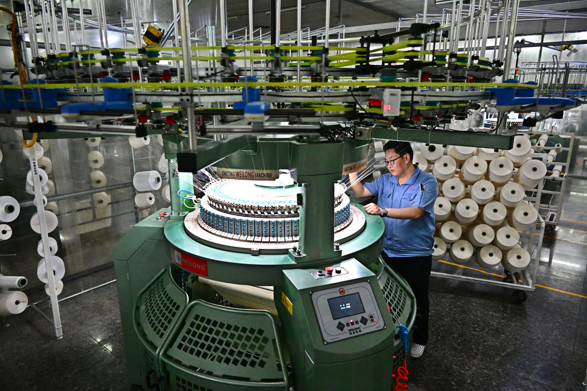 CHINA-SHANDONG-QINGDAO-TEXTILE INDUSTRY-DEVELOPMENT (CN)