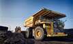 Haul truck at Millenium oils sands mine in northern Alberta, Canada