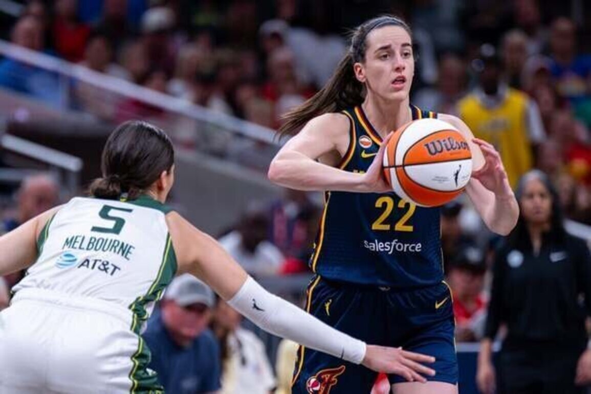 Caitlin Clark breaks record ahead of Fever's matchup with Fire