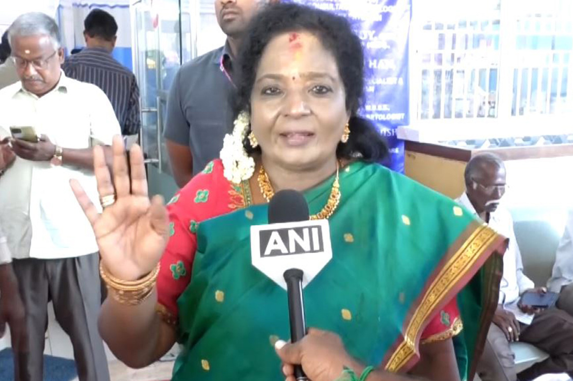 "NDA will win because we are with people": BJP's Tamilisai Soundararajan ahead of upcoming state assembly polls