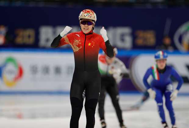 (SP)CHINA-BEIJING-SHORT TRACK SPEED SKATING-WORLD CHAMPIONSHIPS-WOMEN'S 1500M-FINAL B(CN)