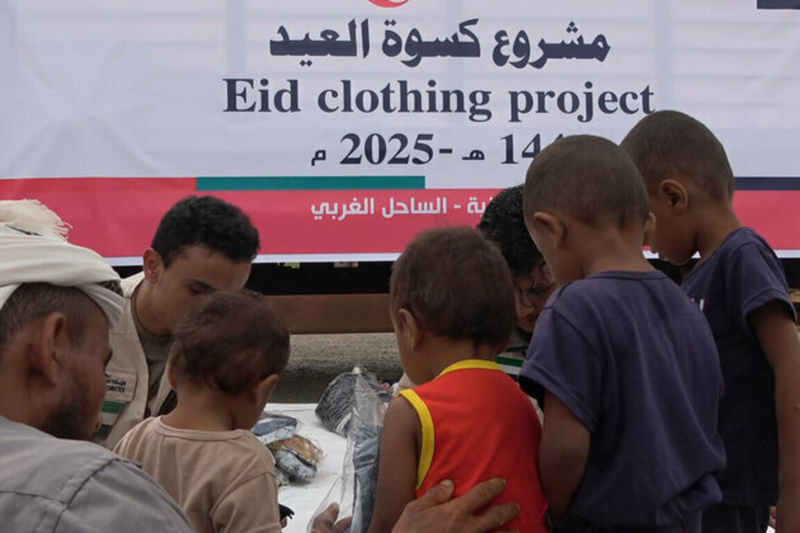 Emirates Red Crescent supports Eid clothing project in Yemen's Hodeidah, Taiz