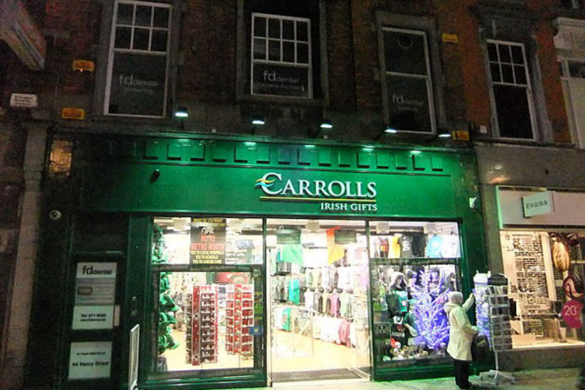 Carroll’s Irish Gifts brings Ireland’s history to life in Dublin