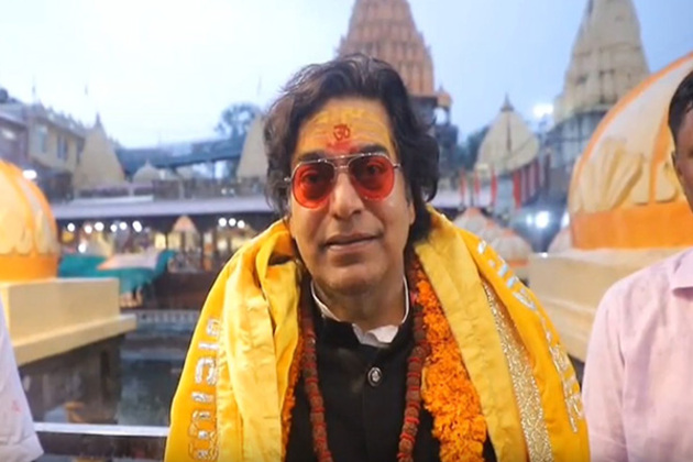 Ashutosh Rana offers prayers at Mahakaleshwar temple in Ujjain