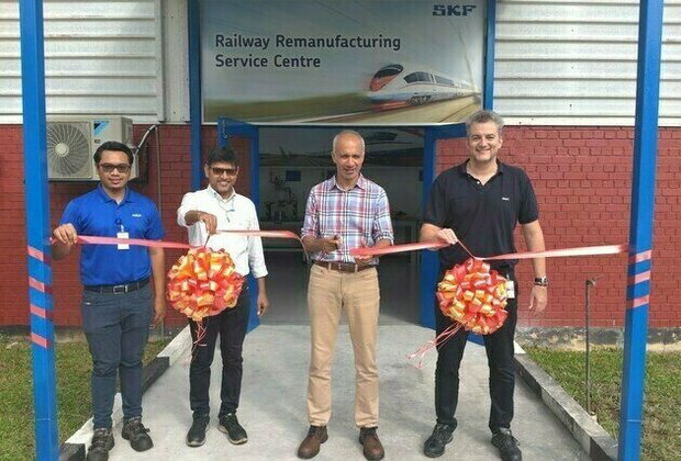 SKF launches Railway Remanufacturing Service Centre in Southeast Asia