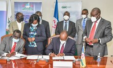  Caption: Nakuru County Governor H.E. Hon Lee Kinyanjui (seated, right) and GDC MD & CEO Jared O. Othieno (seated, left), signing a collaboration framework agreement for the utilisation of geothermal energy