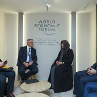 Latifa bint Mohammed meets OECD Secretary-General