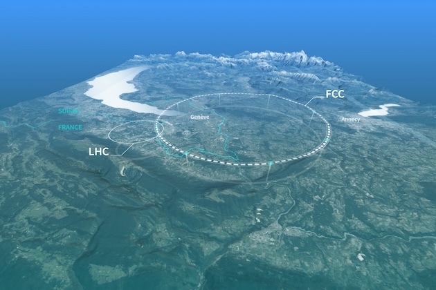 European scientists release plans for even bigger atom smasher