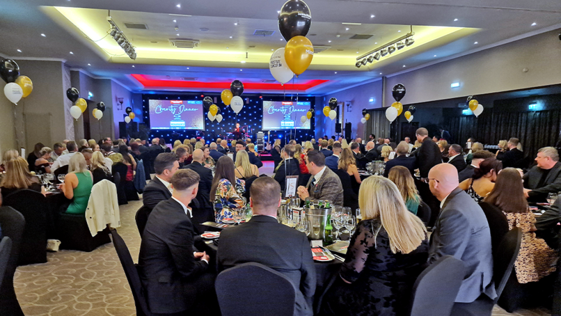 James Burrell ball raises over £13,000 for charity