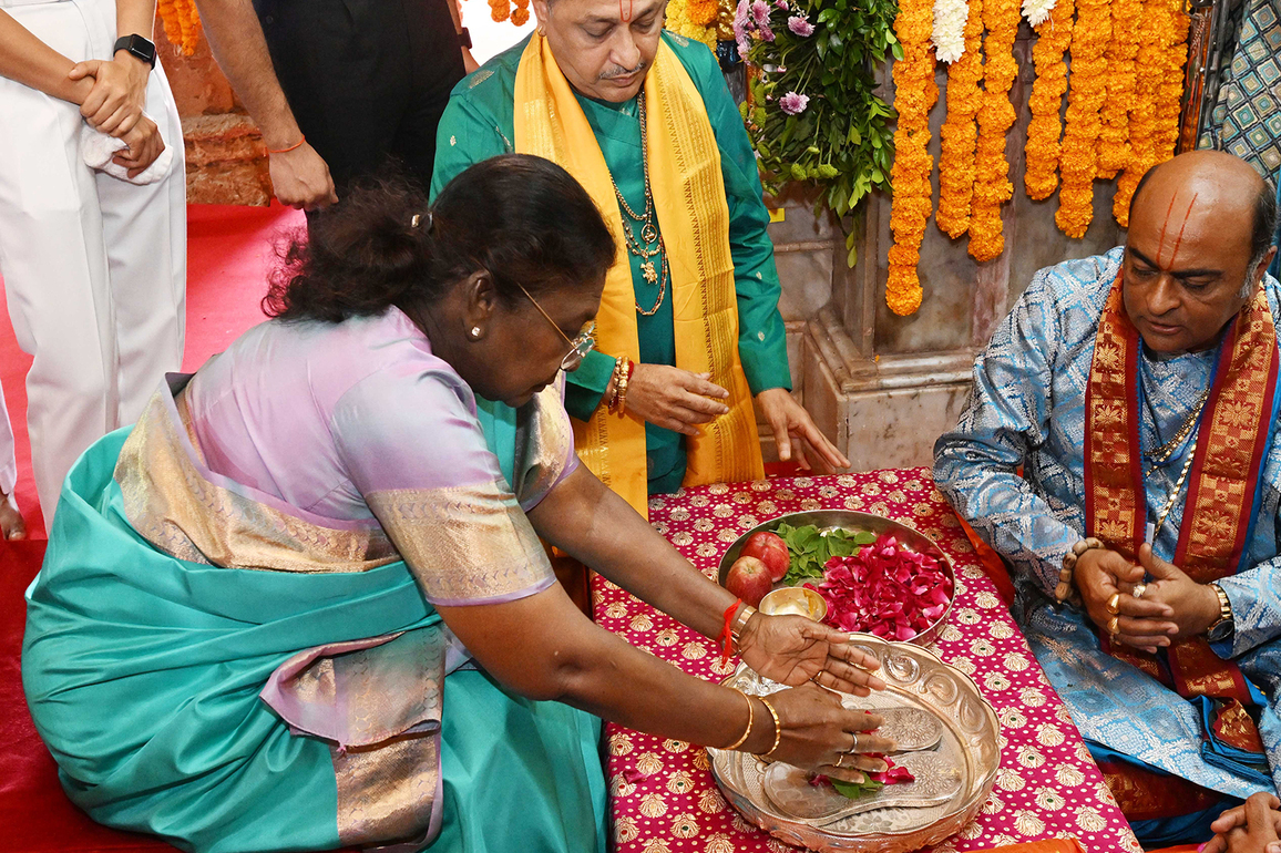 "Gujarat Vidyapith is the sacred land of ideals of our freedom struggle," says President Murmu