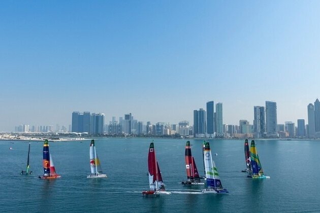 Denmark's ROCKWOOL tops event leaderboard at Mubadala Abu Dhabi Sail Grand Prix 2025 Season Grand Final