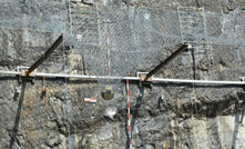 Geobrugg live tests flexible rockfall protection canopy