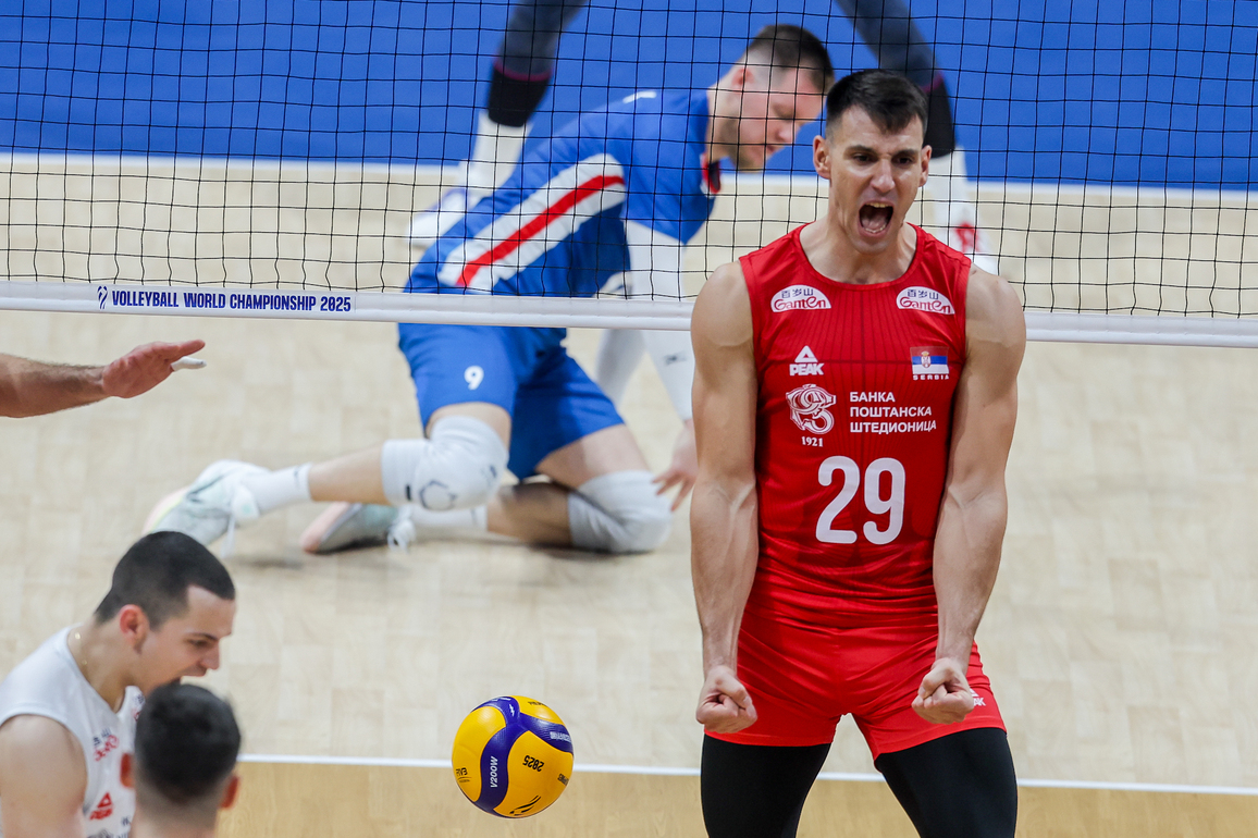 (SP)THE PHILIPPINES-PASAY CITY-VOLLEYBALL-FIVB MEN'S WORLD CHAMPIONSHIP 2025-CZE VS SRB