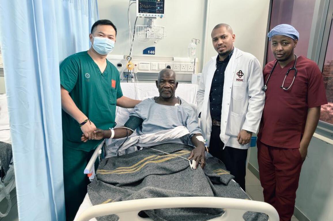 (Hello Africa) Tanzania's Zanzibar elder gains new lease on life through Chinese medical expertise