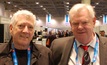 Keith Anderson (left) pictured at PDAC in 2017 with Dave Hodge