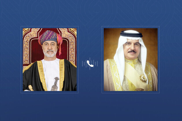 King of Bahrain, Sultan of Oman discuss latest regional, international developments in phone call