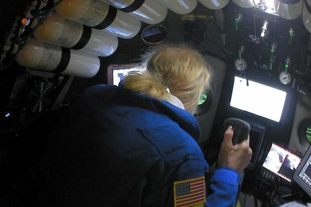 Explorer Dives to Deepest Depths, Takes Time to Take it in