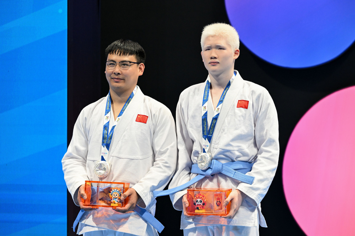 (SP)CHINA-CHENGDU-THE WORLD GAMES 2025-JU-JITSU-MIXED DUO PARA VISUAL-FINALS (CN)