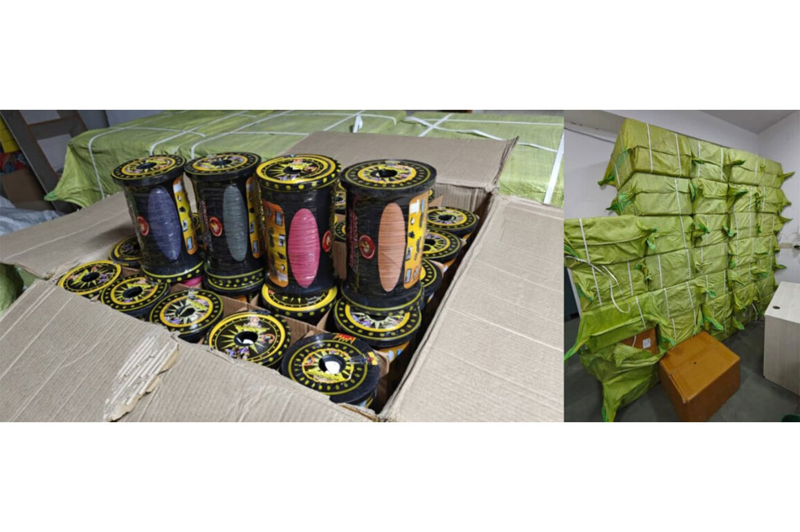 Crime Branch arrests two, seizes over 2000 rolls of banned Chinese manjha in West Delhi