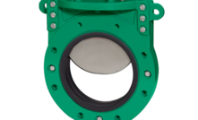 New Emerson knife gate valve