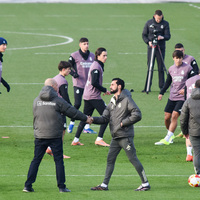 (SP)SPAIN-MADRID-FOOTBALL-REAL MADRID-TRAINING-COACH