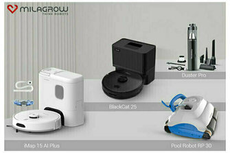 MILAGROW: Announces Launch Robotic Floor Cleaners iMap 15 Plus and BlackCat 25 Pro