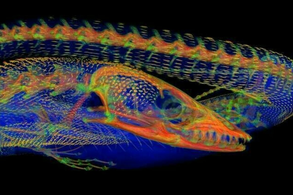 New study peers beneath the skin of iconic lizards to find 'chainmail' bone plates - and lots of them