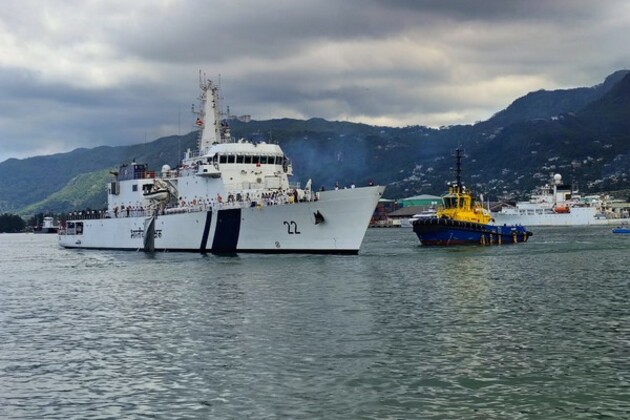 ICGS Saksham's visit to Seychelles strengthens maritime cooperation
