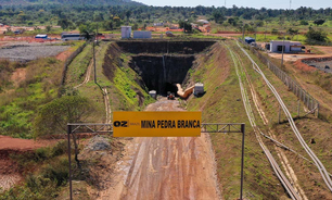 Mina de cobre e ouro Pedra Branca, adquirida pela BHP com a compra da Oz Minerals