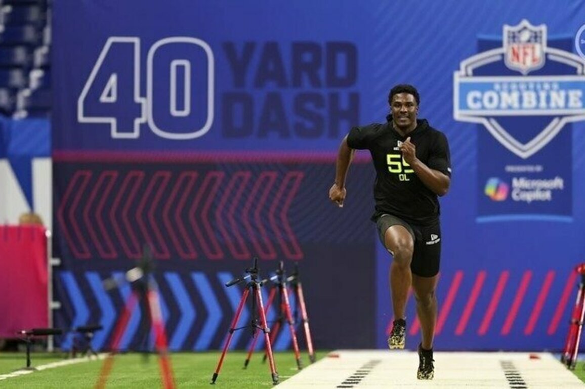 Off and running at the NFL Scouting Combine