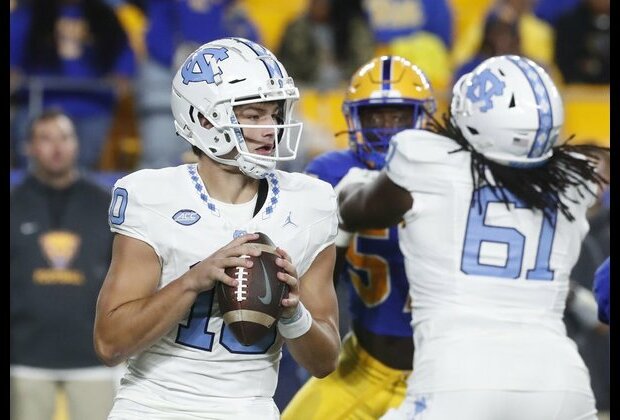 Top ACC QBs clash as Syracuse visits No. 14 UNC