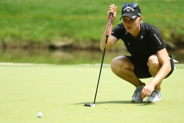Sagstrom holds lead in Boca Raton in quest for 1st LPGA win