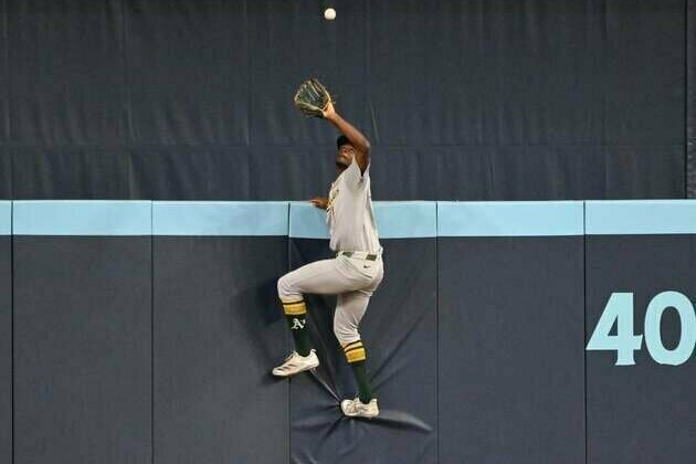 A's place defensive whiz Denzel Clarke (adductor) on 10-day IL