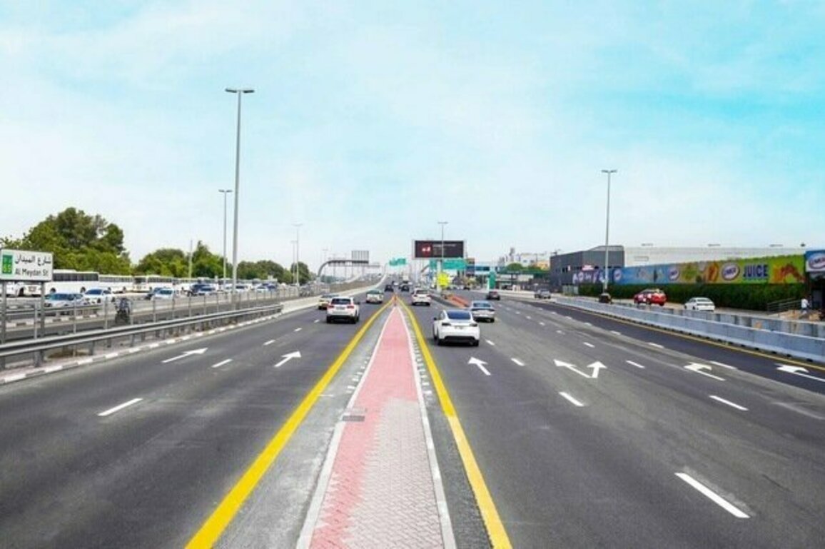 RTA enhances traffic flow between Sheikh Zayed & Al Khail Roads via Al Meydan St