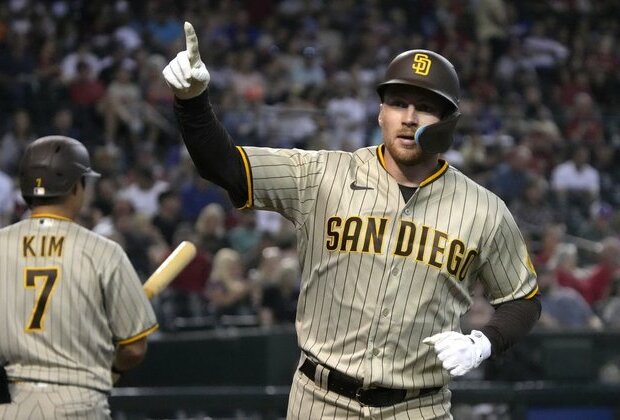 Brandon Drury's two homers highlight Padres' rout of D-backs