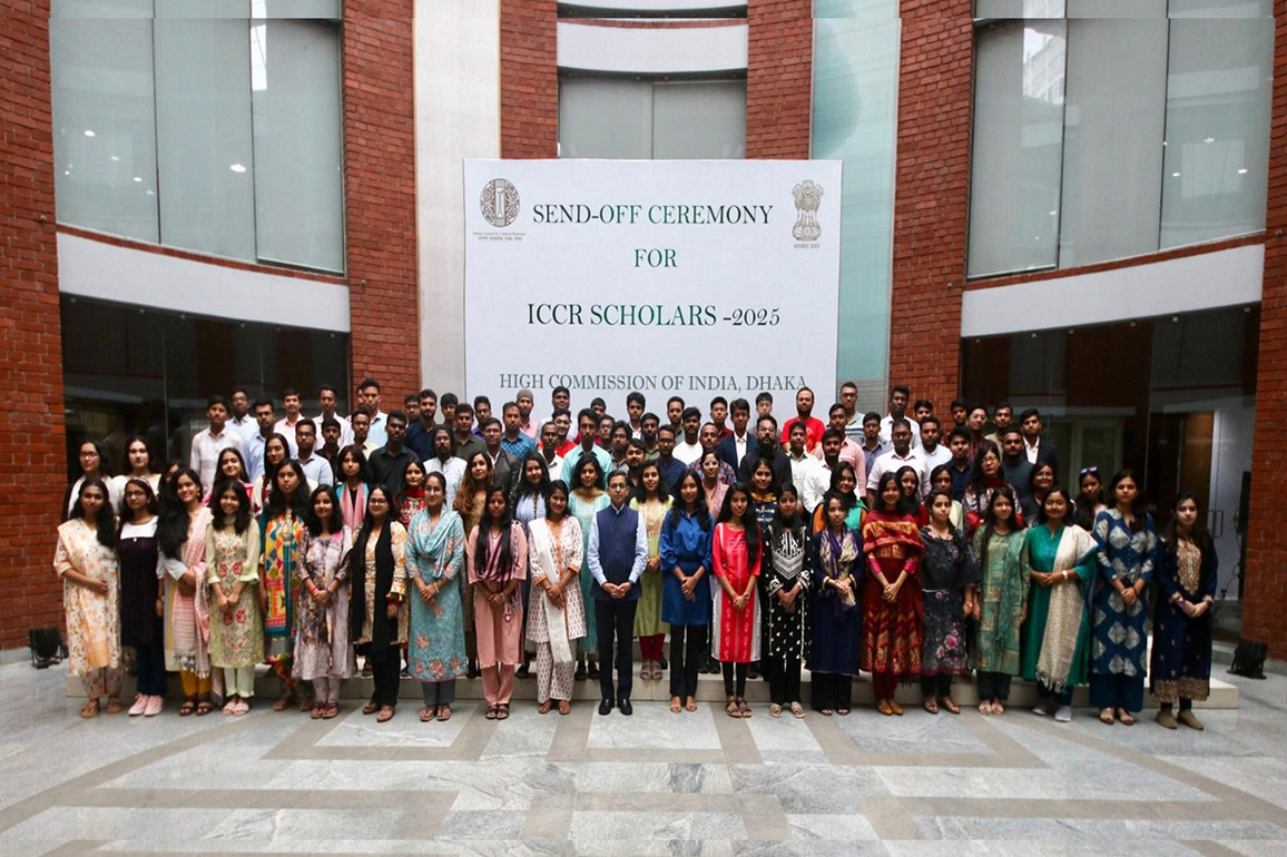 High Commission of India hosts send-off ceremony for 2025 batch of ICCR scholars