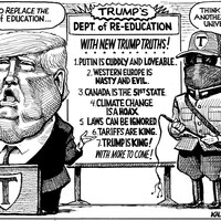 The Department of Re-Education - EDITORIAL CARTOON Baltimore Sun