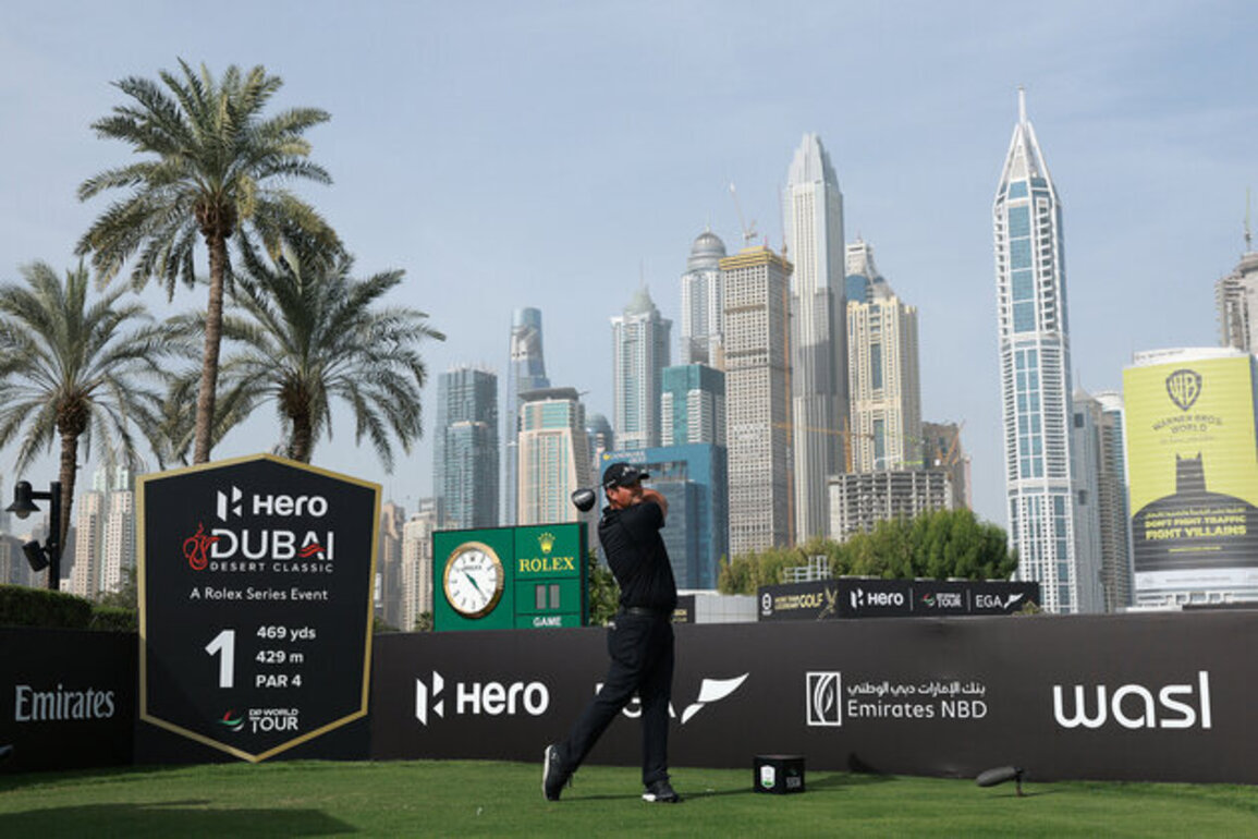 US Reed leads Hero Dubai Desert Classic after Round Two