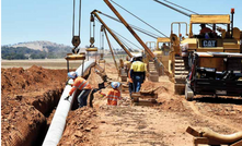  APA Group laying pipeline infrastructure.