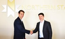 Northern Star Resources’ Jeff Brown, principal-innovation and technology (left) and Callum McCracken, Minnovare managing director