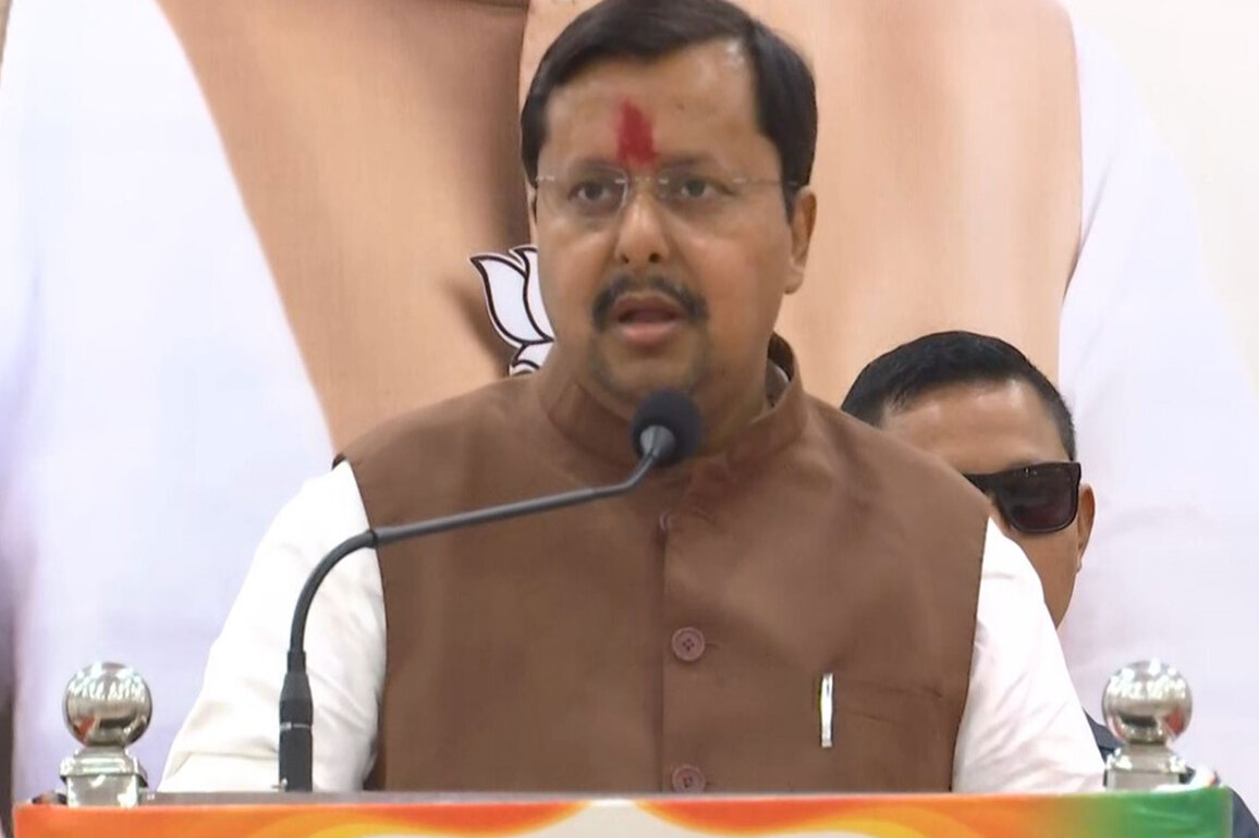 "Biggest contribution and progress of country comes from farmers": BJP chief Nitin Nabin